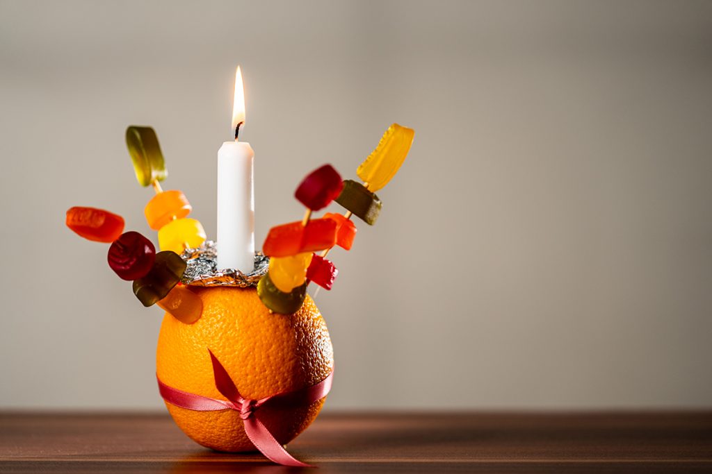 Orange Christingle is a symbolic object used in the Advent, Christmas and Epiphany services of many Christian denominations.