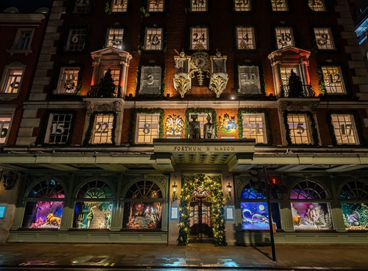FREE EDITORIAL & ONLINE USE  © Jeff Moore

Fortnum & Mason Christmas Windows 2025.
